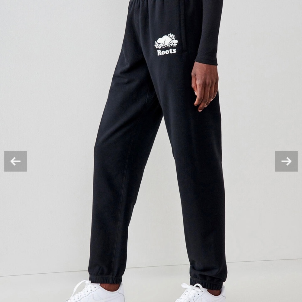 Womens roots sweat pants size medium